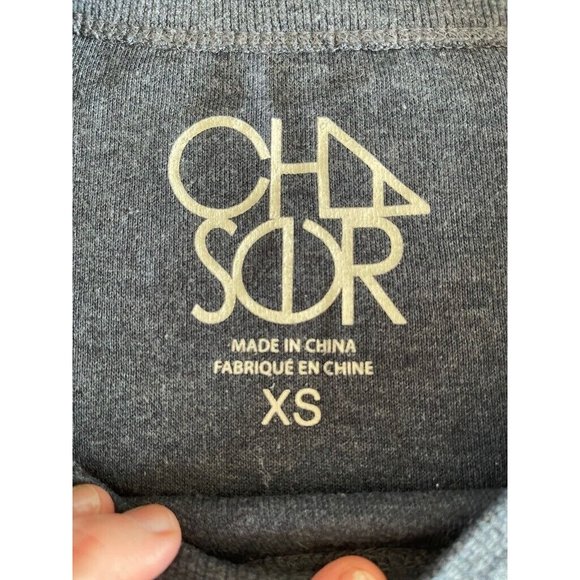 Ski‎ Drink Sleep Chaser Womens Pullover Sweatshirt Blue Heathered Crew Neck XS - Picture 6 of 11